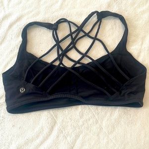 Lululemon strappy sports bra size 12